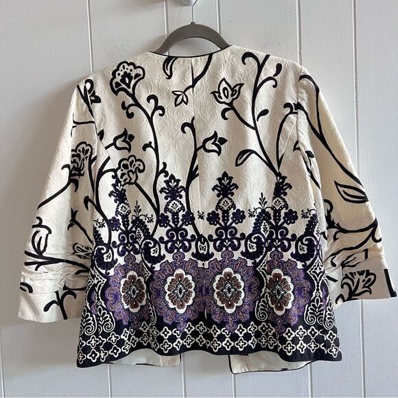 Coldwater Creek Open Front Blazer Jacket - Picture 7 of 12